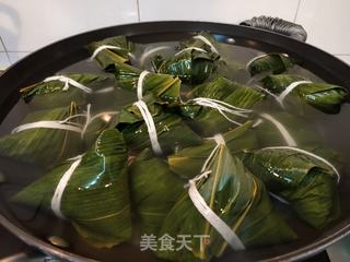 鲜肉粽的做法步骤:17