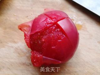 西红柿牛肉面的做法步骤:2