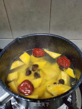 红枣桂圆番薯糖水的做法步骤:6