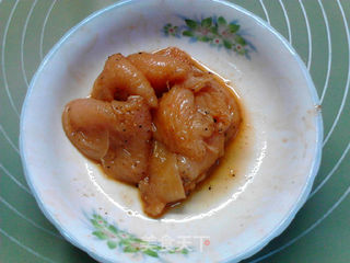 黑椒鸡扒的做法步骤:6