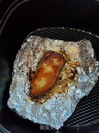 烤鸭胸酸菜面的做法步骤:4
