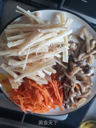 韩式拌饭的做法步骤:12