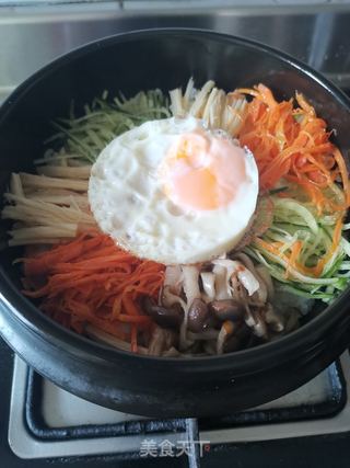 韩式拌饭的做法步骤:17