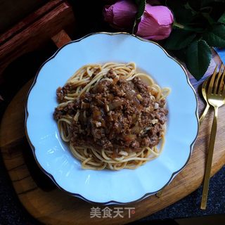 牛肉酱意面的做法步骤：14