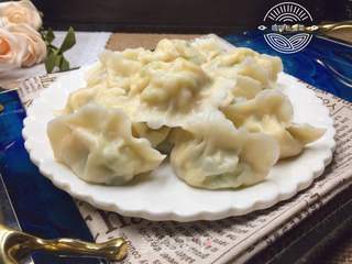 黄瓜虾仁水饺的做法步骤:21