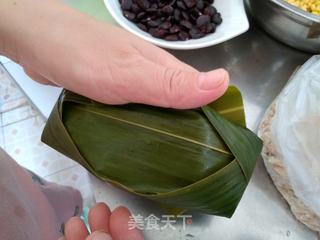 船型粽子包法的做法步骤:10