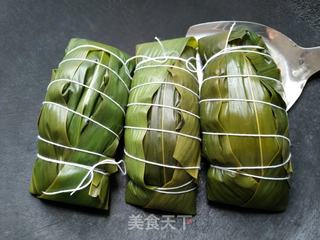 船型粽子包法的做法步骤:19