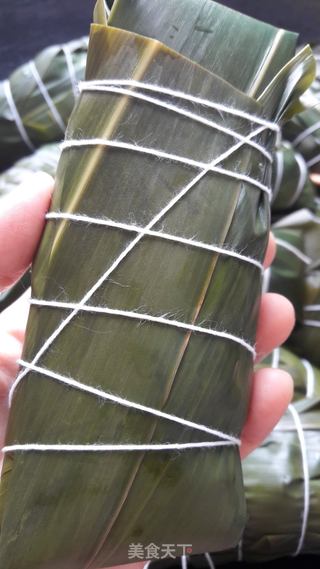 船型粽子包法的做法步骤:20
