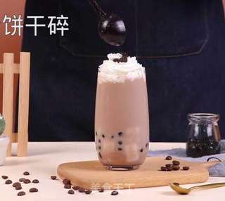 雪顶可可奶茶的做法步骤:10