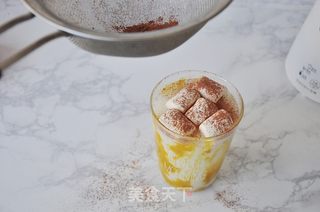 南瓜奶茶的做法步骤:11