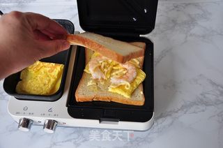 虾仁三明治的做法步骤:6