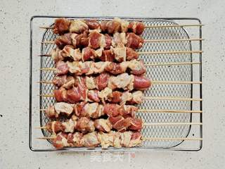 烤羊肉串的做法步骤:9