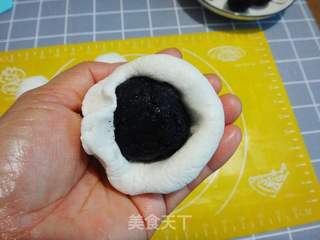黑芝麻糯米饼的做法步骤:6