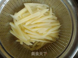 自制薯条的做法步骤:6