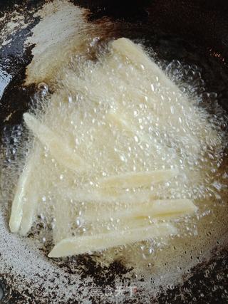 自制薯条的做法步骤:8
