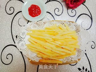 自制薯条的做法步骤:12