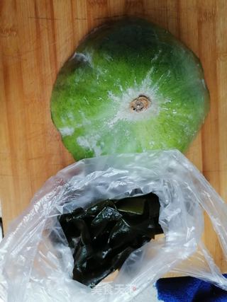 冬瓜海带汤的做法步骤：1