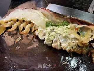 蒜蓉芝士焗龙虾的做法步骤:6