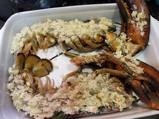 蒜蓉芝士焗龙虾的做法步骤:14
