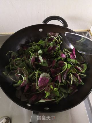 蒜香苋菜的做法步骤:9