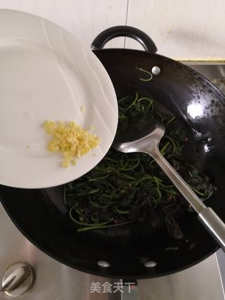 蒜香苋菜的做法步骤:10