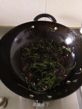 蒜香苋菜的做法步骤:11