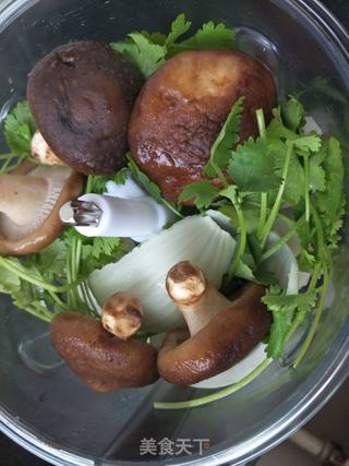 香菇牛肉馅水饺的做法步骤:5