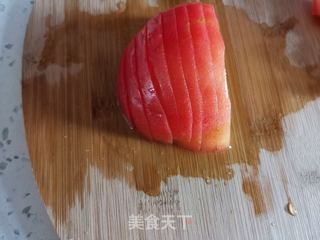 西红柿拌白糖的做法步骤:3