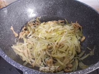 肉丝榨菜的做法步骤:7