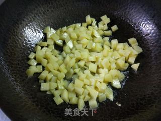 素三丁打卤面的做法步骤:5
