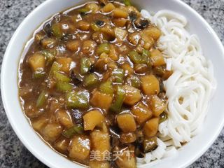 素三丁打卤面的做法步骤:12