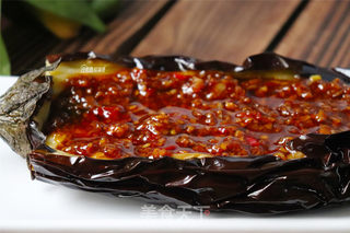 蒜蓉烤茄子的做法步骤:6