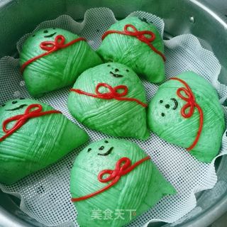 粽子卡通包的做法步骤:17