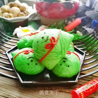 粽子卡通包的做法步骤:21