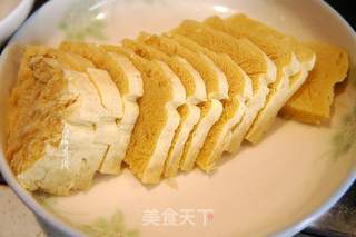 冻豆腐炖豆角的做法步骤:3