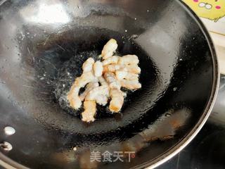 土豆青椒炒虾段的做法步骤：8