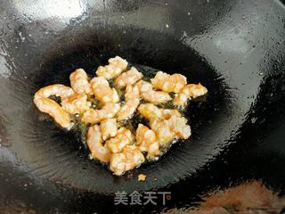 土豆青椒炒虾段的做法步骤：9