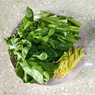 牛肉炒芥兰菜的做法步骤:4