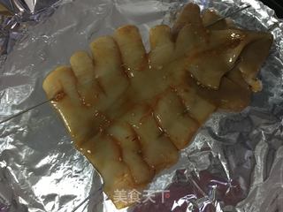 香辣烤鱿鱼?的做法步骤:3