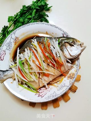 清蒸鲳鱼的做法步骤:8