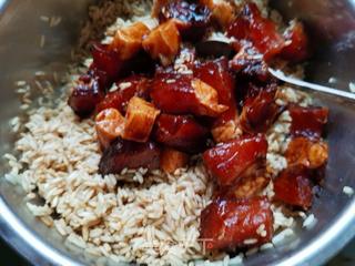 小鲜肉粽的做法步骤:4