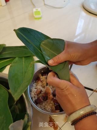 小鲜肉粽的做法步骤:8