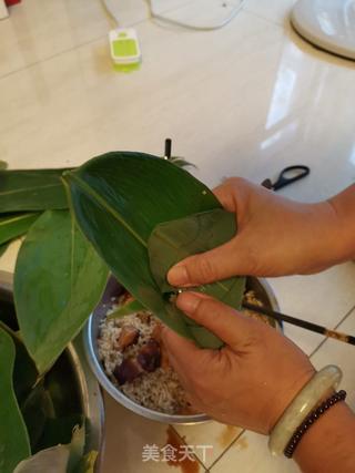 小鲜肉粽的做法步骤:9