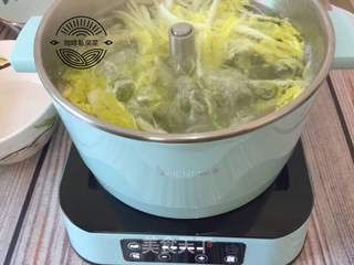 娃娃菜虾滑的做法步骤:14