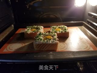 芝士鸡蛋烤吐司的做法步骤:7
