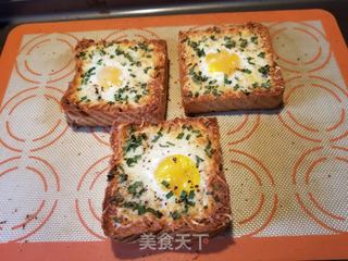 芝士鸡蛋烤吐司的做法步骤:8