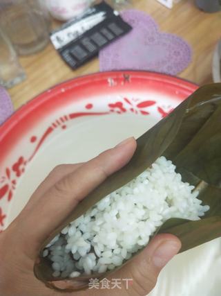 豆沙粽子的做法步骤:5