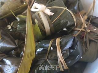 豆沙粽子的做法步骤:6