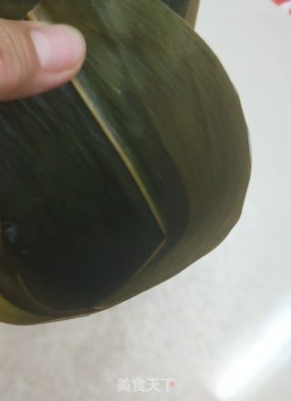 豆沙粽子的做法步骤:3