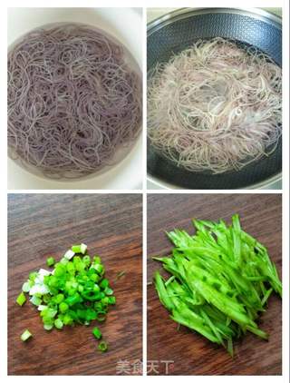 沙茶酱拌面的做法步骤:2